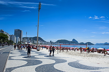 Famous Copacabana, Rio de Janeiro, Brazil, South America