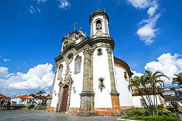 Church Sao Francisco de Assis in Sao Joao del Rei, Minas Gerais, Brazil, South America