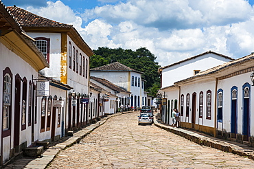 Historical mining town, Tiradentes, Minas Gerais, Brazil, South America