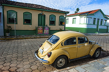 Rusting beetle in the historic town of Pirenopolis, Goais, Brazil, South America