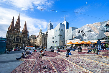 Australian Centre for the Moving Image at the Federation Square, Melbourne, Victoria, Australia, Pacific