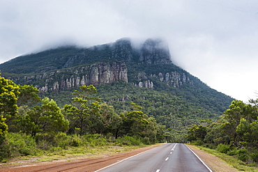 Road leading to the Grampians National Park, Victoria, Australia, Pacific 