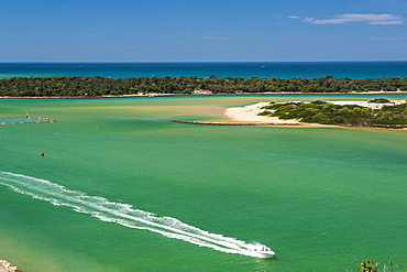 Turquoise waters at Lakes Entrance, Victoria, Australia, Pacific 