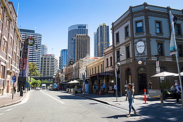 Historical district of Sydney around the harbour bridge, Sydney, New South Wales, Australia, Pacific