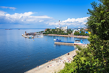 Sportivnaya Gavan boulevard, Vladivostok, Russia, Eurasia 