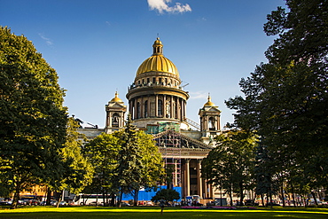 St. Isaac's Cathedral, St. Petersburg, Russia, Europe 