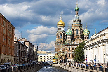 Church of the Saviour on Spilled Blood, UNESCO World Heritage Site, St. Petersburg, Russia, Europe 