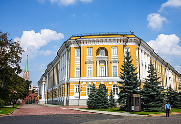 Supreme Soviet in the Kremlin, UNESCO World Heritage Site, Moscow, Russia, Europe