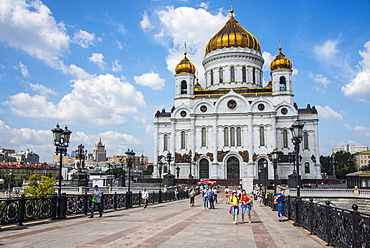 Cathedral of Christ the Saviour, Moscow, Russia, Europe