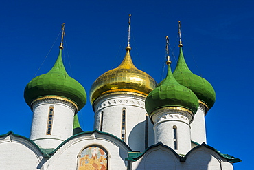 Cathedral of the Transfiguration of the Saviour in the Kremlin, UNESCO World Heritage Site, Suzdal, Golden Ring, Russia, Europe