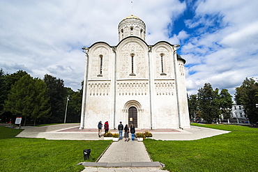 Cathedral of St. Dimitry, UNESCO World Heritage Site, Vladimir, Golden Ring, Russia, Europe 