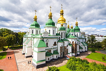 St. Sophia's Cathedral, UNESCO World Heritage Site, Kiev (Kyiv), Ukraine, Europe 