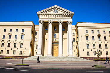 Goverment building in Minsk, Belarus, Europe 