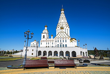 All Saints Orthodox Church in Minsk, Belarus, Europe 