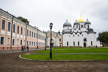 Cathedral of St. Sophia, UNESCO World Heritage Site, Novgorod, Russia, Europe 