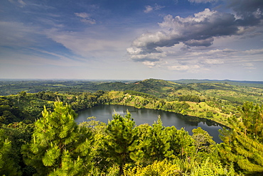 Lake Nyabikere, Uganda, East Africa, Africa