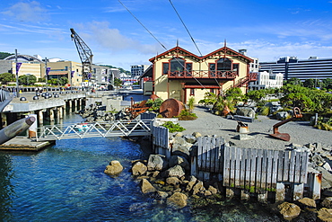 Waterfront around Lambton harbour, Wellington, North Island, New Zealand, Pacific