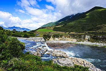 Maruia Falls, Lewis Pass, South Island, New Zealand, Pacific 