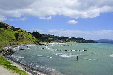 The coastline of Northern Coromandel, North Island, New Zealand, Pacific 