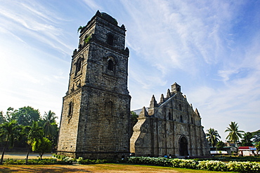 The colonial church, UNESCO World Heritage Site, Paoay, Northern Luzon, Philippines, Southeast Asia, Asia