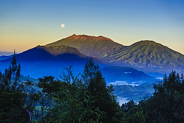 Early morning light at the Ijen Volcano, Java, Indonesia, Southeast Asia, Asia