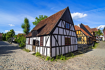 The Old Town, Den Gamle By, open air museum in Aarhus, Denmark, Scandinavia, Europe