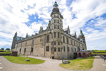 Kronborg renaissance castle, UNESCO World Heritage Site, Helsingor, Denmark, Scandinavia, Europe