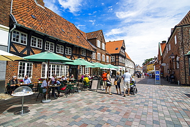 Ribe, Denmark's oldest surviving city, Jutland, Denmark, Scandinavia, Europe