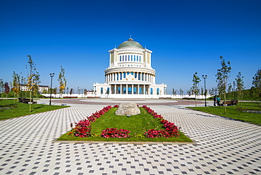 National Opera of Chechnya, Grozny, Chechnya, Caucasus, Russia, Europe