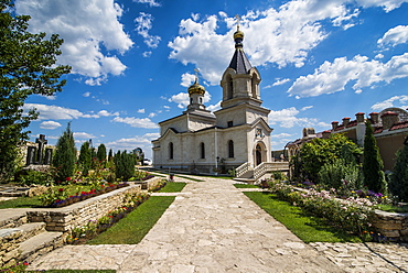 The old temple complex of old Orhei (Orheiul Vechi), Moldova, Europe