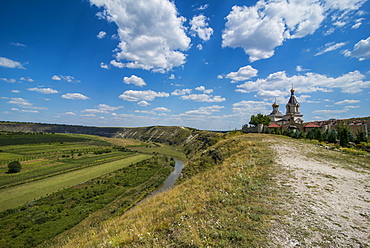 The historical complex of old Orhei (Orheiul Vechi), Moldova, Europe