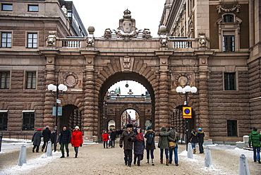 The old quarter of Gamla Stan in Stockholm, Sweden, Scandinavia, Europe