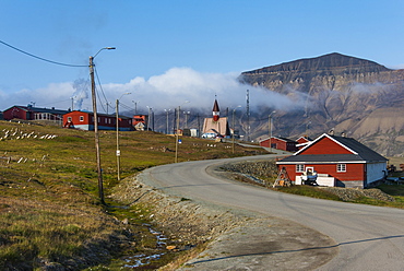 Longyearbyen, Spitsbergen, Svalbard, Arctic, Norway, Scandinavia, Europe