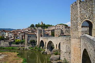 Besalu, Girona province, Catalonia, Spain, Europe