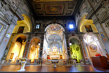 The San Salvatore di Ognissanti church, Florence, Tuscany, Italy, Europe