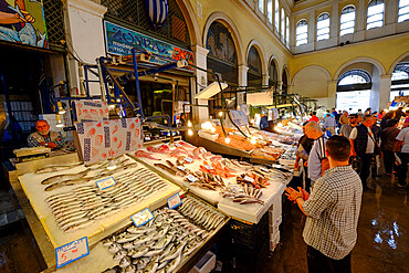 Central Municipal Athens Market, Athens, Greece, Europe