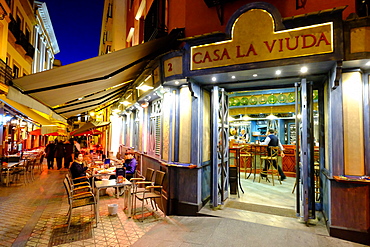 Casa la Viuda tapas bar, Seville, Andalucia, Spain, Europe