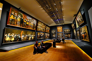 Hermitage Amsterdam, the Portrait Gallery of the Golden Age, Amsterdam, The Netherlands, Europe