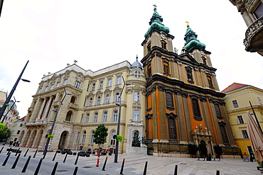 Egyetemi Templom (University Church), Budapest, Hungary, Europe