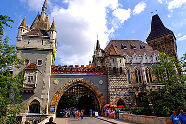 Vajdahunyad Castle, Budapest, Hungary, Europe