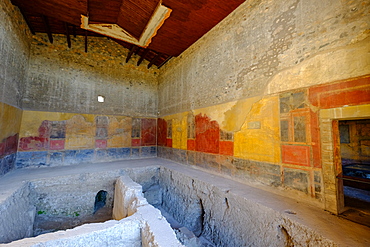 House of Menander, Pompeii, UNESCO World Heritage Site, the ancient Roman town near Naples, Campania, Italy, Europe