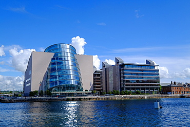 The Convention Centre Dublin on the North Quay, Liffey River, Dublin, Republic of Ireland, Europe