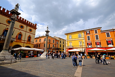 Piazza del Popolo, Ravenna, Emilia-Romagna, Italy, Europe