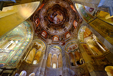 The Basilica of San Vitale, UNESCO World Heritage Site, Ravenna, Emilia-Romagna, Italy, Europe