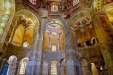 The Basilica of San Vitale, UNESCO World Heritage Site, Ravenna, Emilia-Romagna, Italy, Europe