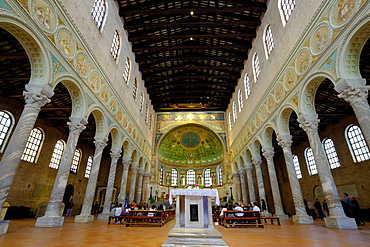 Basilica of Sant'Apollinare in Classe, UNESCO World Heritage Site, Ravenna, Emilia-Romagna, Italy, Europe