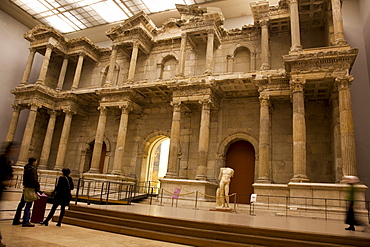 The market gate of Miletus at Pergamon Museum, Berlin, Germany, Europe