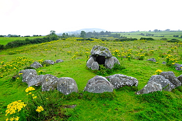 Carrowmore Megalithic Cemetery, County Sligo, Connacht, Republic of Ireland, Europe