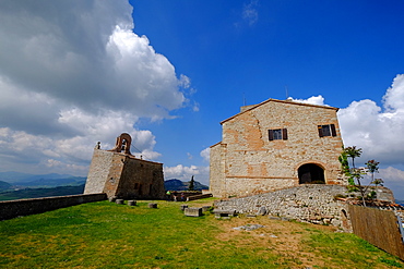 Rocca Malatestiana, Malatesta Castle, Verucchio, Rimini, Emilia Romagna, Italy, Europe