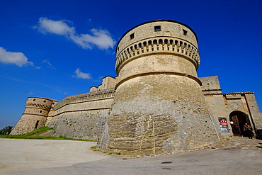 The fortress of San Leo, Rimini province, Emilia Romagna, Italy, Europe